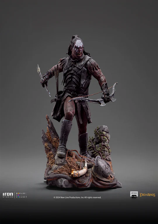 LOTR ART SCALE 1/10 LURTZ URUK-HAI LEADER