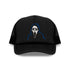Ghostface Cape and Mask Embroidered Logo Trucker Hat