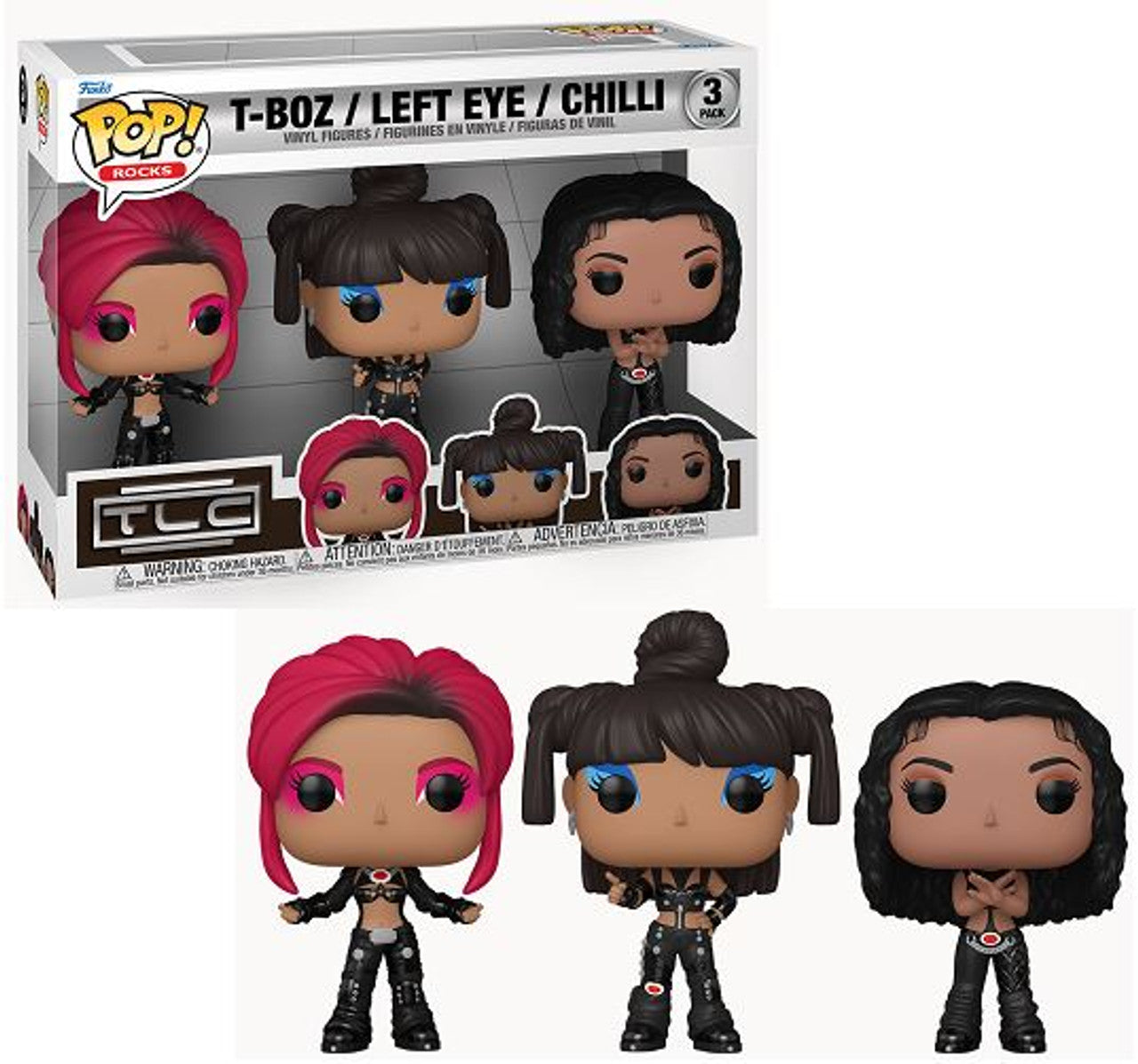 Pop! Rocks 3-Pack TLC Scrubs