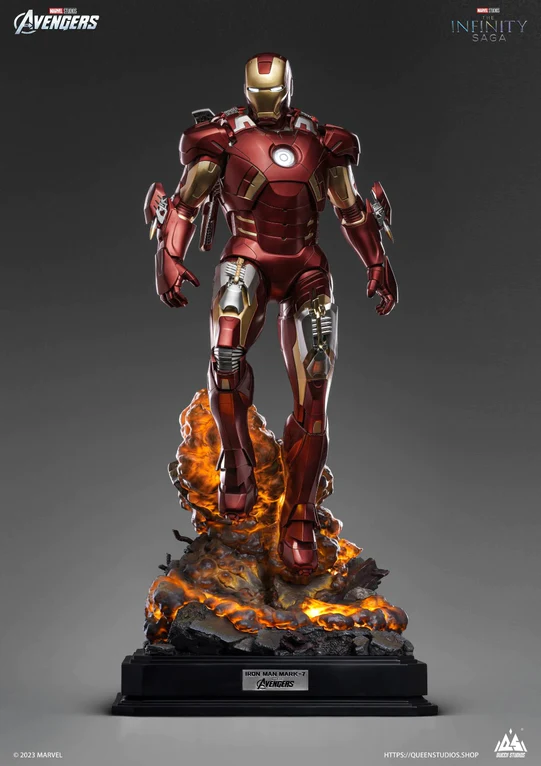 IRON MAN MARK 7 1/3 STATUE REGULAR