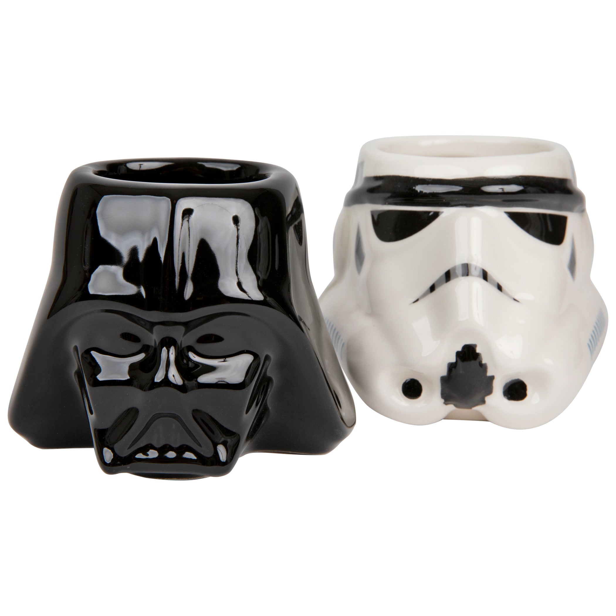 Star Wars Darth Vader and Stormtrooper Helmets 2-Pack Ceramic Mugs