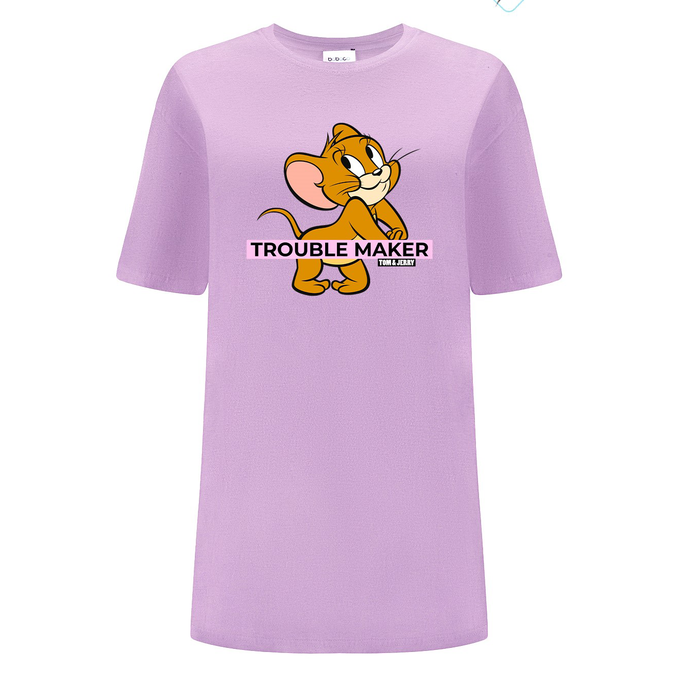 Tom & Jerry Purple T-Shirt