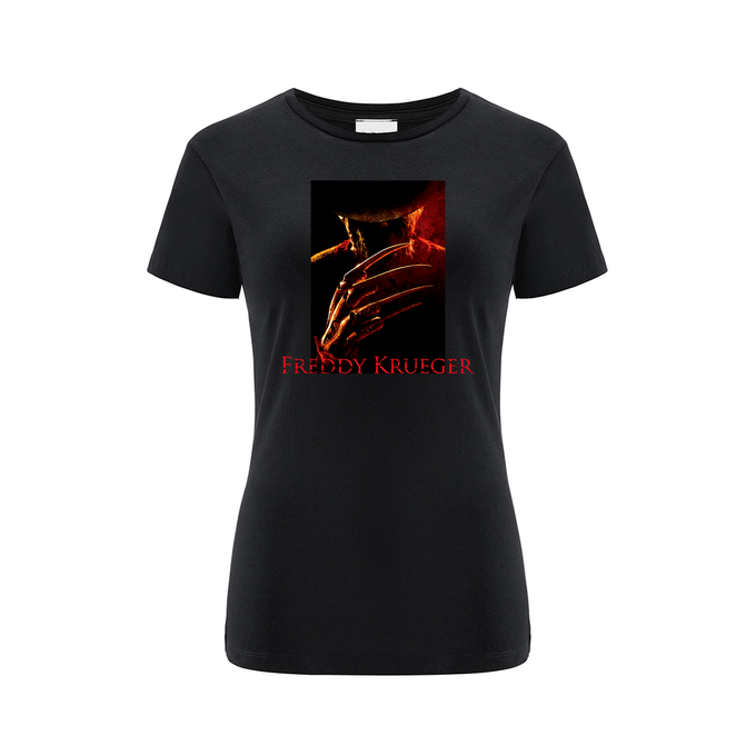 Nightmare of Elm Street Horror Black T-Shirt