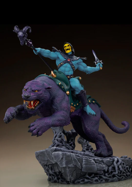 SKELETOR AND PANTHOR CLASSIC 1/6 DELUXE MAQUETTE