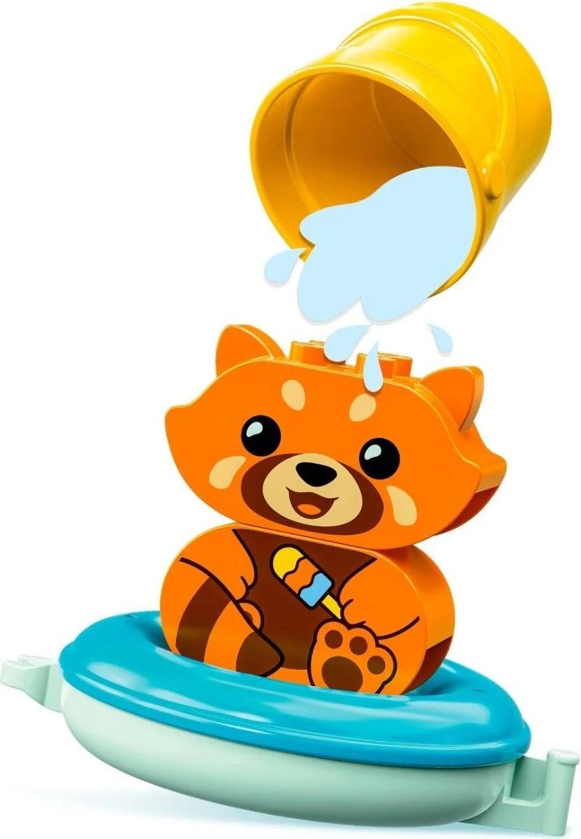 LEGO DUPLO Bath Time Fun Floating Red Panda