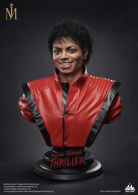 MICHAEL JACKSON LIFE-SIZE BUST