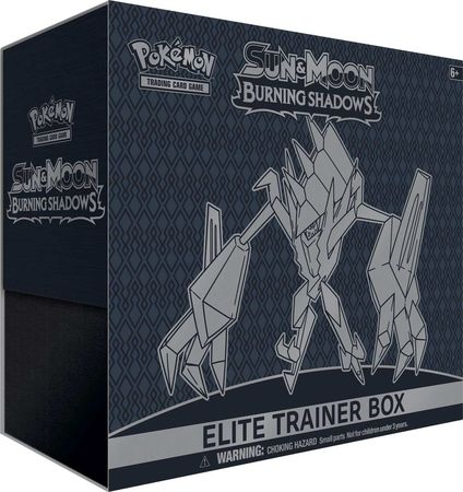 Pokemon Sun & Moon Burning Shadows Elite Trainer Box Necrozma
