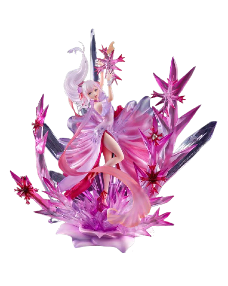 Re:Zero kara Hajimeru Isekai Seikatsu Emilia Shibuya Scramble Figure 1/7 Hyouketsu no Emilia Crystal Dress Ver