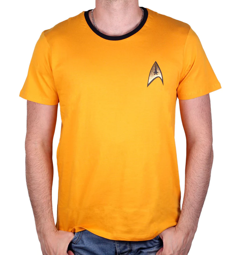 Star Trek Kirk Yellow Costume T-shirt