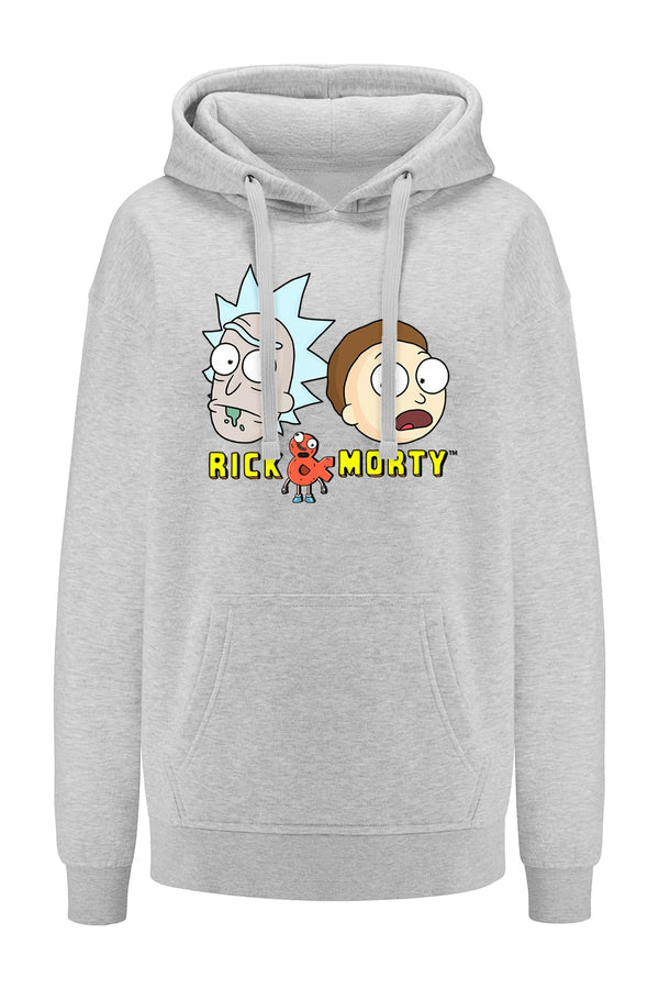 Rick and Morty Gray Hoodie