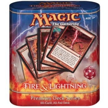 Magic: The Gathering Premium Deck Fire & Lightning