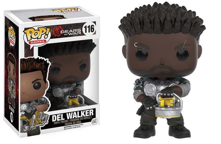 Pop! Games Gears of War Delmont Del Walker