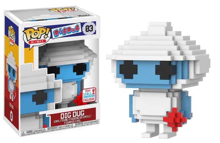 Pop! 8-Bit Dig Dug Dig Dug Fall Convention 2017 Exclusive