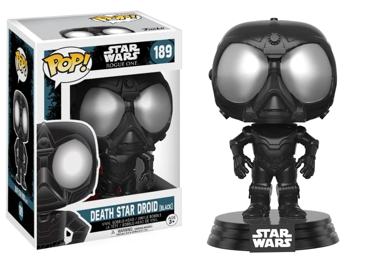 Pop! Movies Rogue One A Star Wars Story Death Star Droid Black