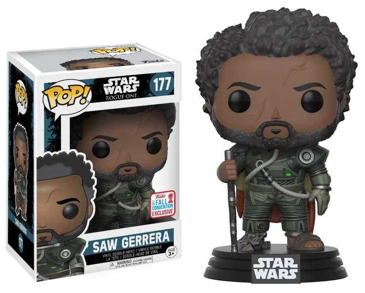 Pop! Movies Rogue One A Star Wars Story Saw Gererra Fall Convention 2017 Exclusive