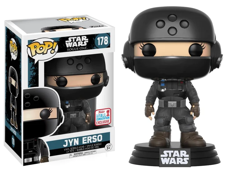 Pop! Movies Rogue One A Star Wars Story Jyn Erso in Disguise Fall Convention 2017 Exclusive