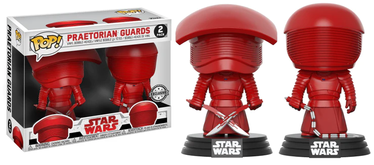 Pop! Movies Star Wars Episode VIII The Last Jedi Praetorian Guards 2 Pack