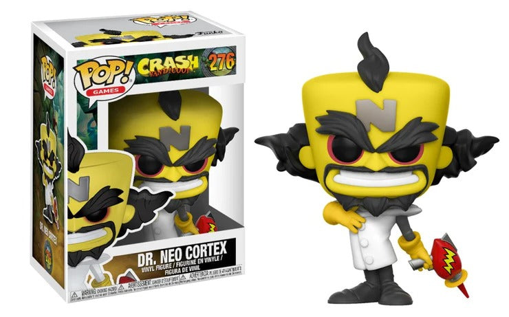 Pop! Games Crash Bandicoot Dr Neo Cortex
