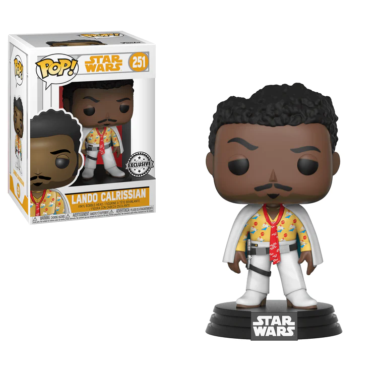 Pop! Movies Solo A Star Wars Story Lando Calrissian Party Shirt Exclusive