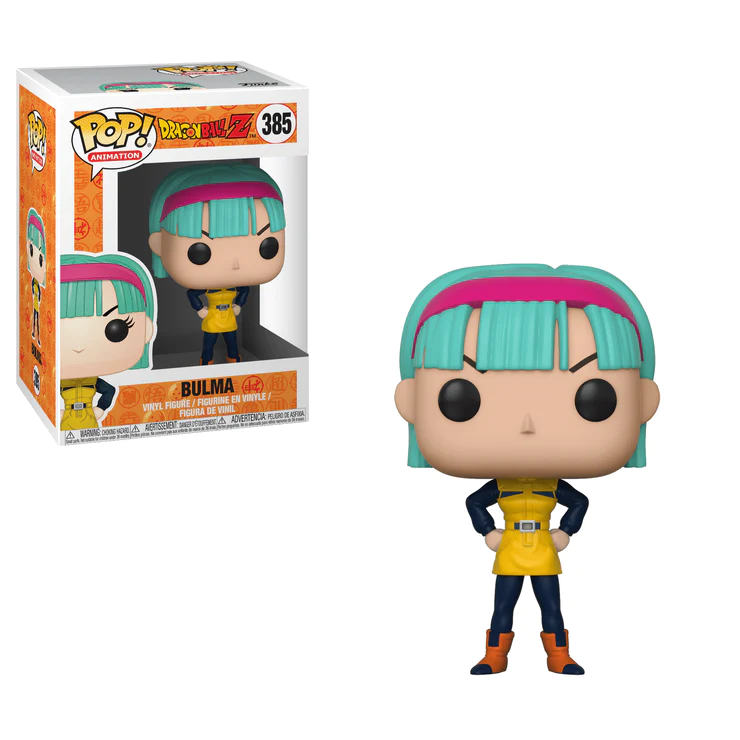 Pop! Animation Dragonball Z Bulma Yellow Dress