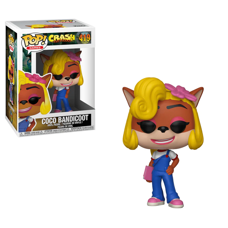 Pop! Games Crash Bandicoot Coco Bandicoot