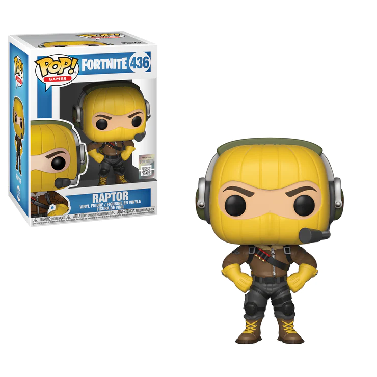 Pop! Games Fortnite Raptor