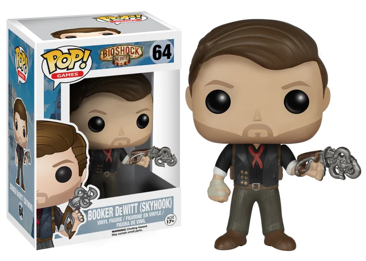 Pop! Games Bioshock Infinite Booker DeWitt Skyhook