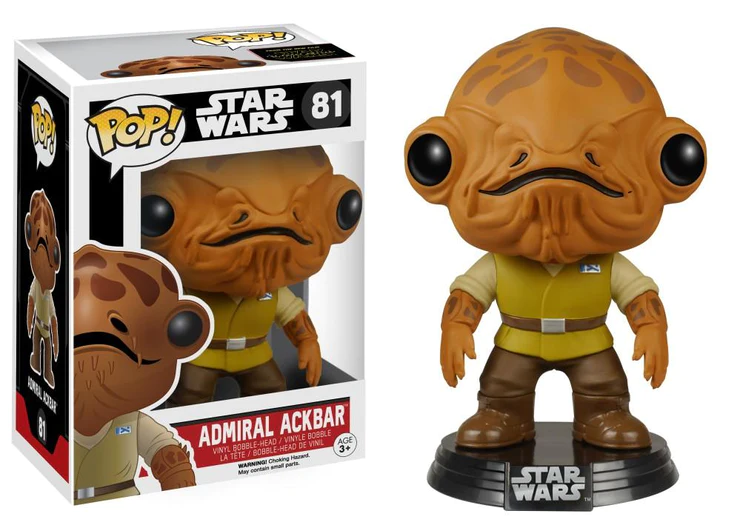 Pop! Movies Star Wars Episode VII The Force Awakens Admiral Ackbar