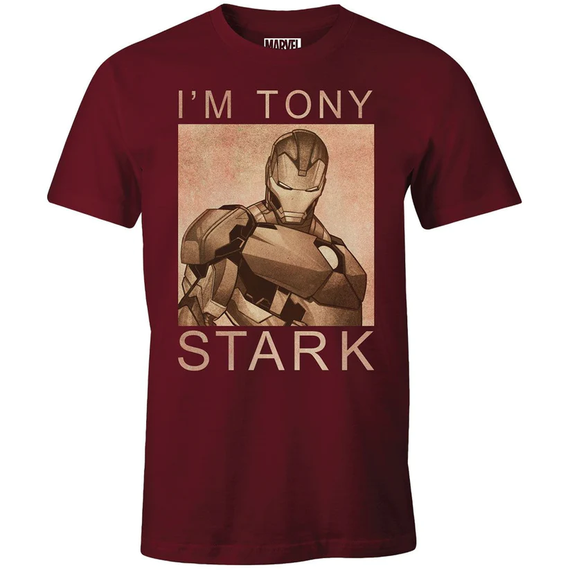 Marvel Iron Man I'm Tony Stark T-shirt