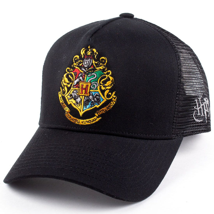 Harry Potter Hogwarts Logo Trucker Hat