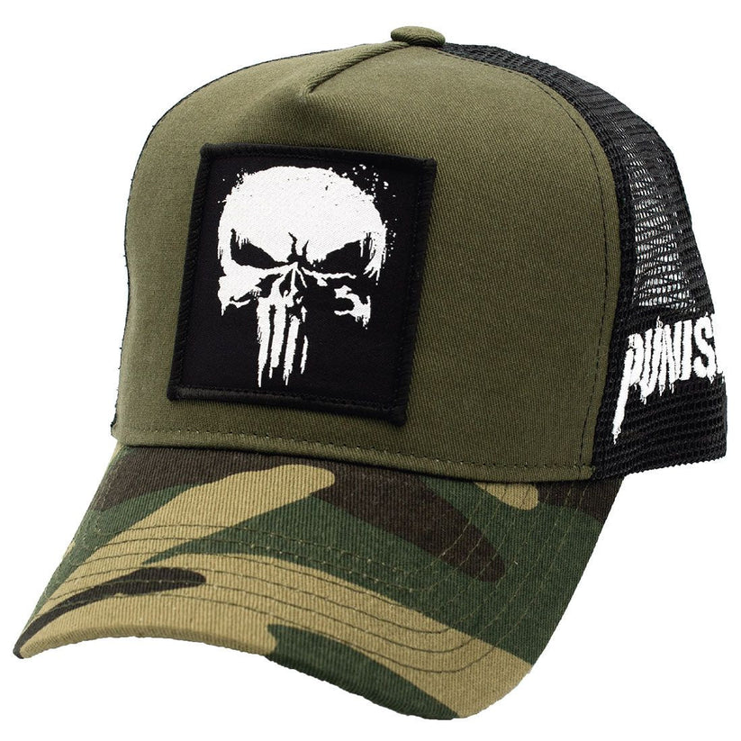 The Punisher Marvel Trucker Punisher Hat