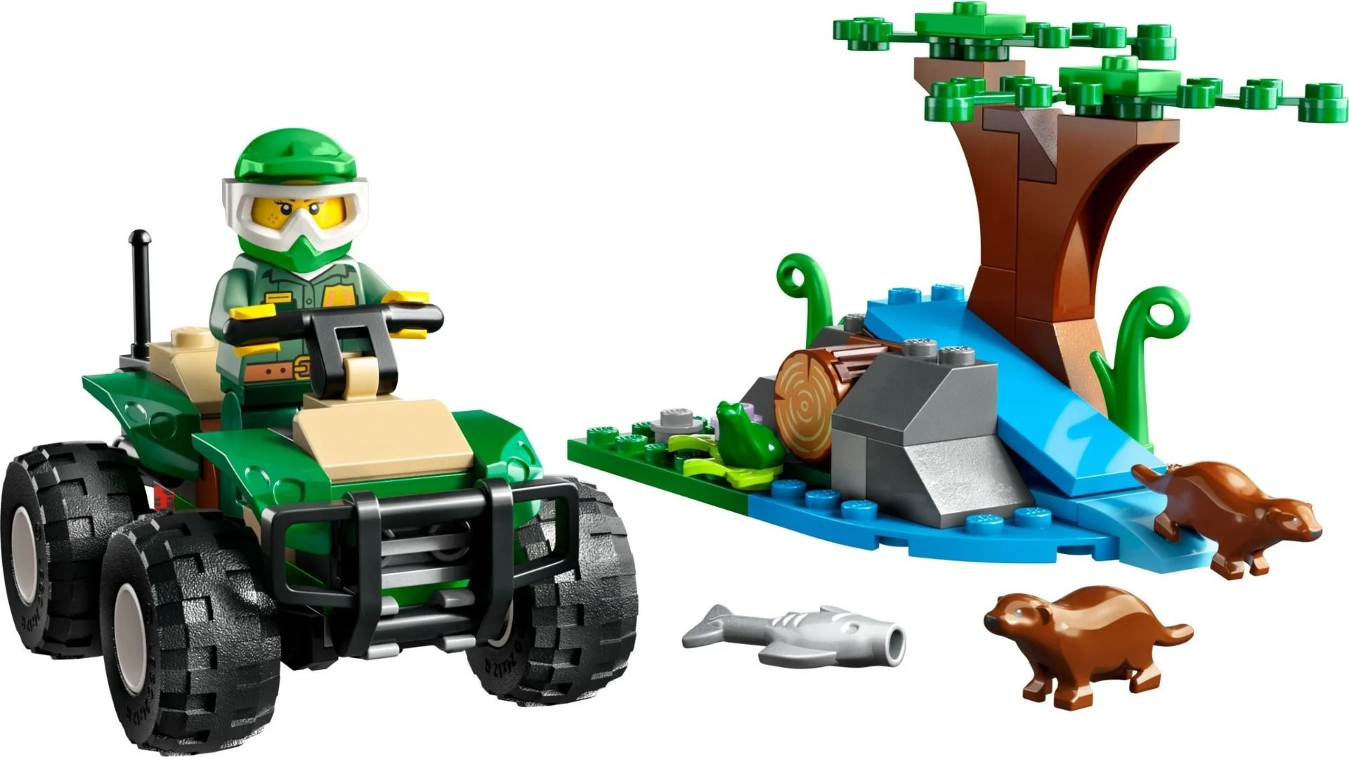 LEGO City ATV and Otter Habitat