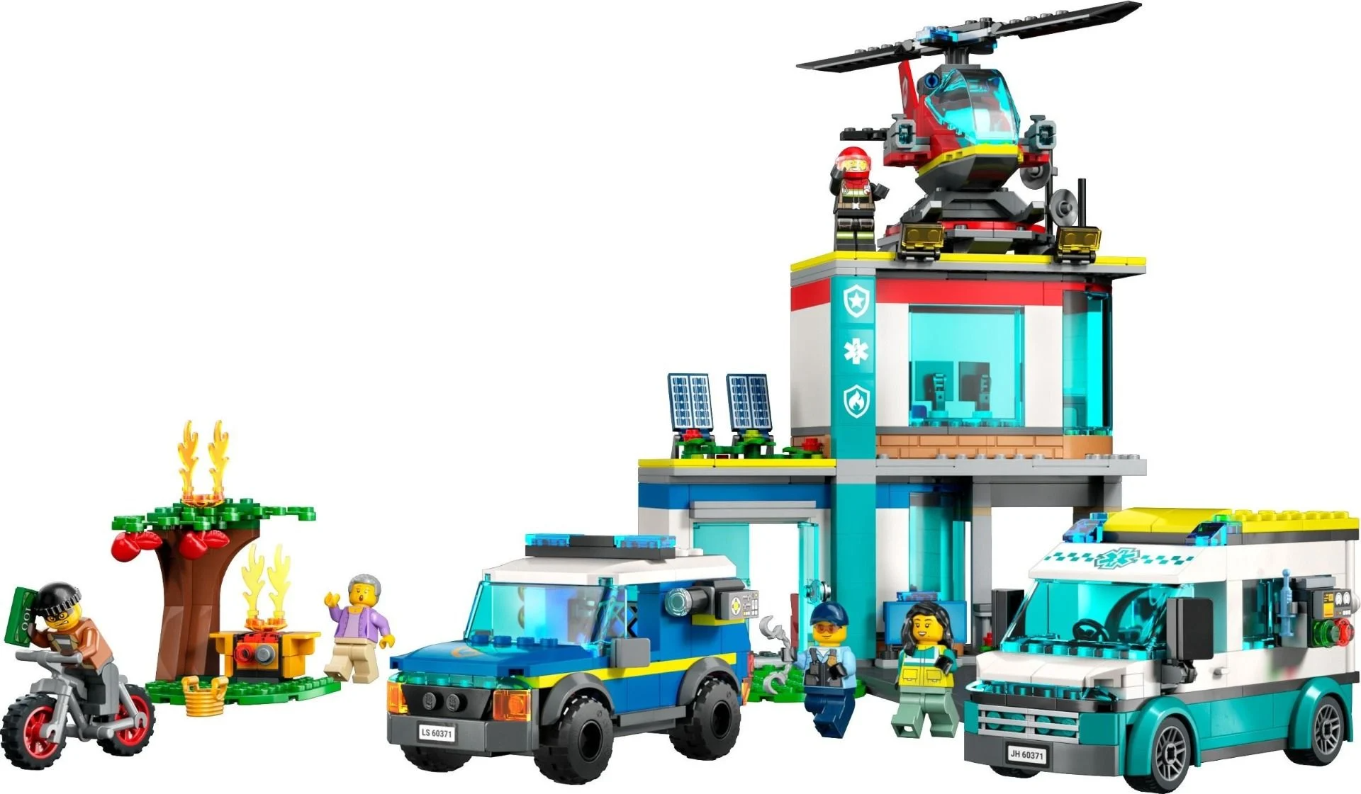 LEGO City Emergency Vehicles HQ