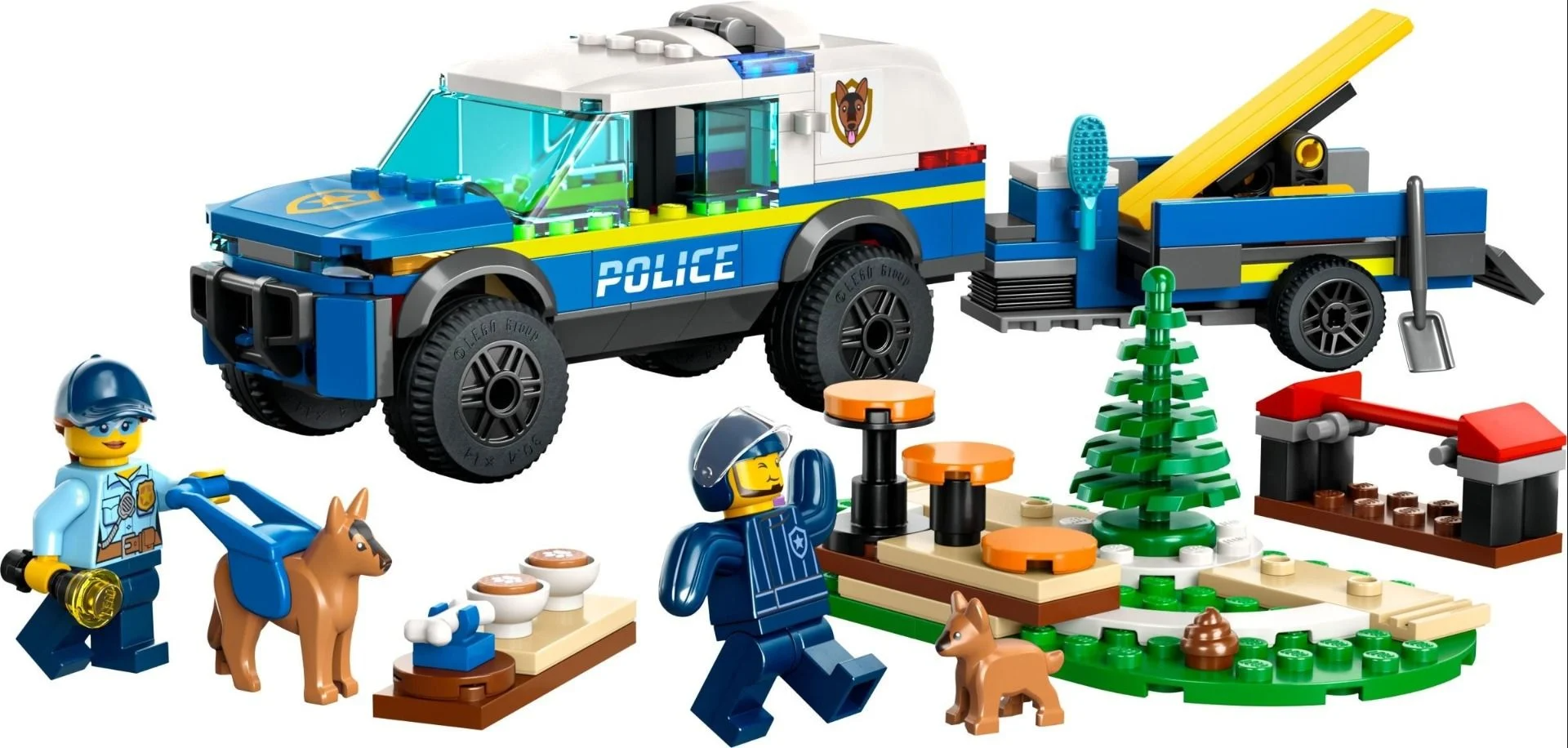 LEGO City Mobile Police Dog Training