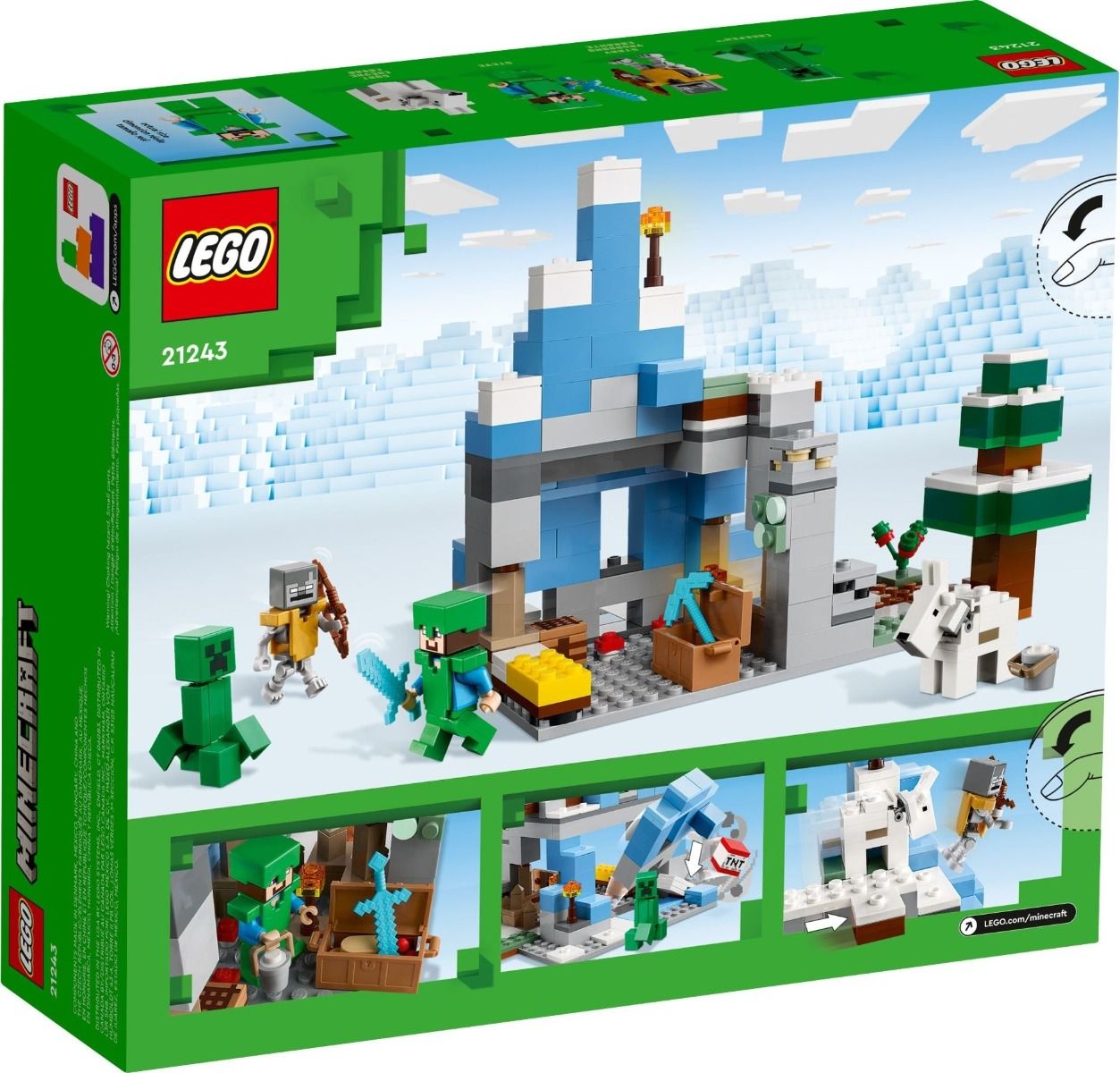 LEGO Minecraft The Frozen Peaks