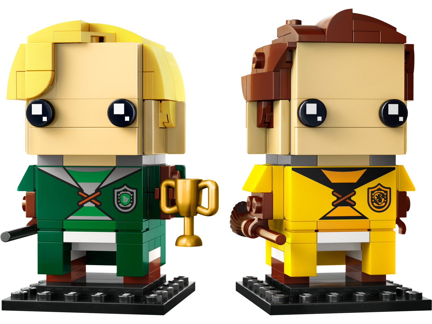 LEGO BrickHeadZ Draco Malfoy & Cedric Diggory