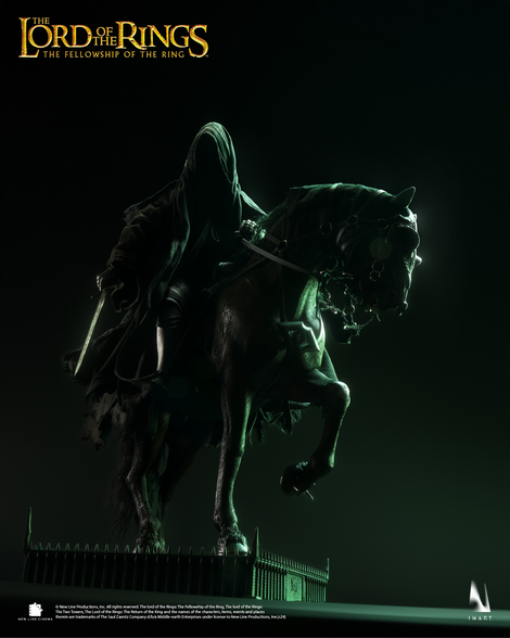 INART Nazgûl 1/6 Collectible Figure Deluxe Version with Horse