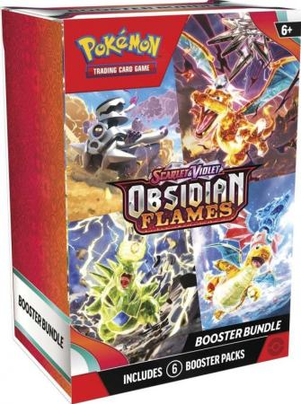 Pokemon Scarlet & Violet Obsidian Flames Booster Bundle