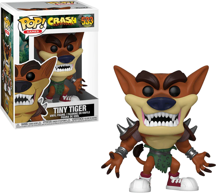 Pop! Games Crash Bandicoot Tiny Tiger