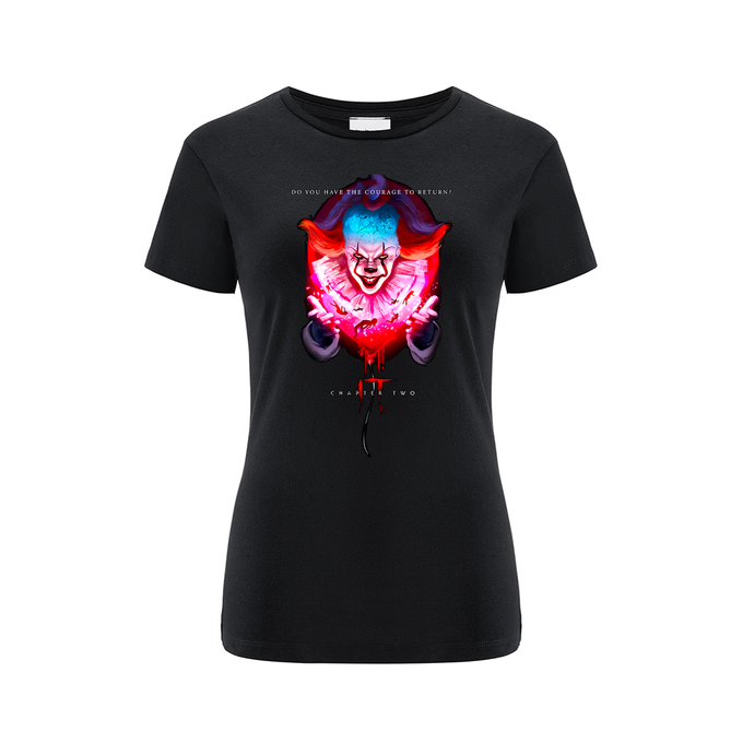 It Horror Black T-Shirt