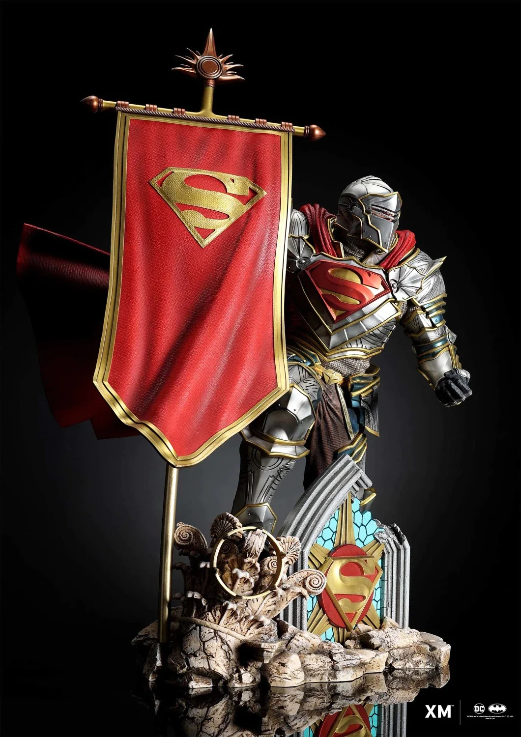 KAL-EL DARK KNIGHTS OF STEEL 1/4 SCALE STATUE