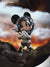 Disney Mickey and Friends Disney 100th Anniversary Series Space Force Space Suit Mickey Mouse 6" PVC Figure