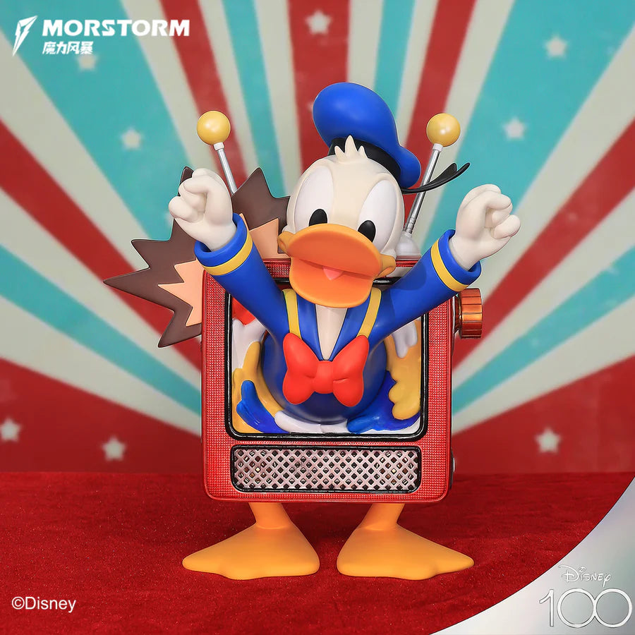 Disney Mickey and Friends Disney 100th Anniversary Art Statue Series Classic TV Donald Duck 11" Polystone Statue