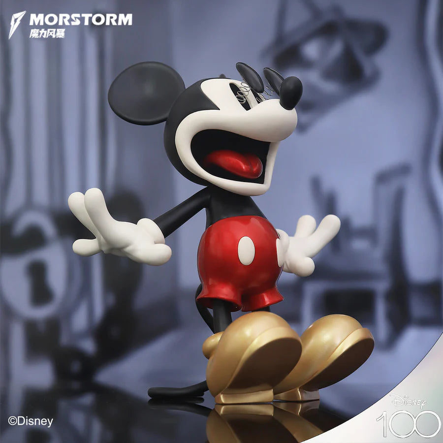Disney Mickey and Friends Disney 100th Anniversary Series Classic Scared Mickey Mouse 6" PVC Figure