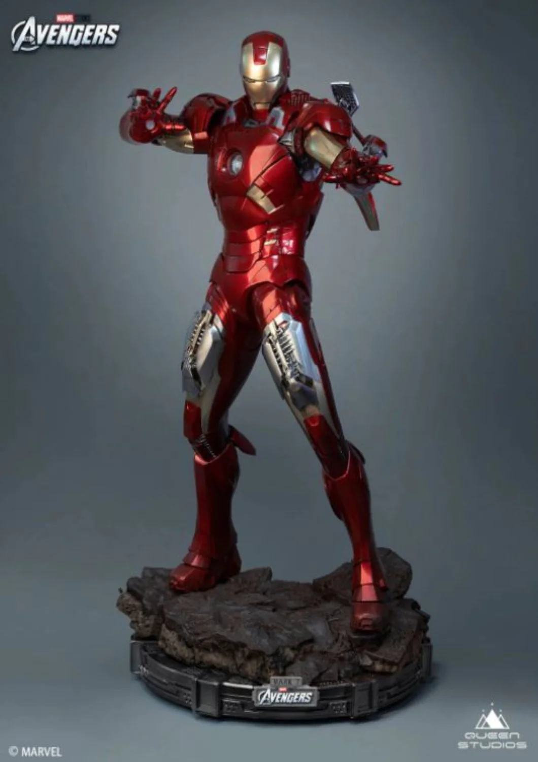 MARVEL AVENGERS IRON MAN MARK 7 1/2 MARK VII