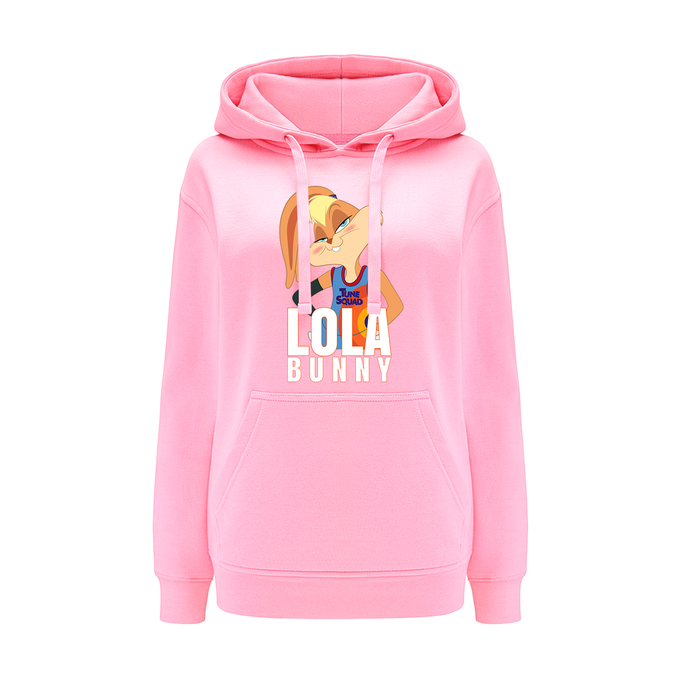 Space Jam Looney Tunes Pink Hoodie