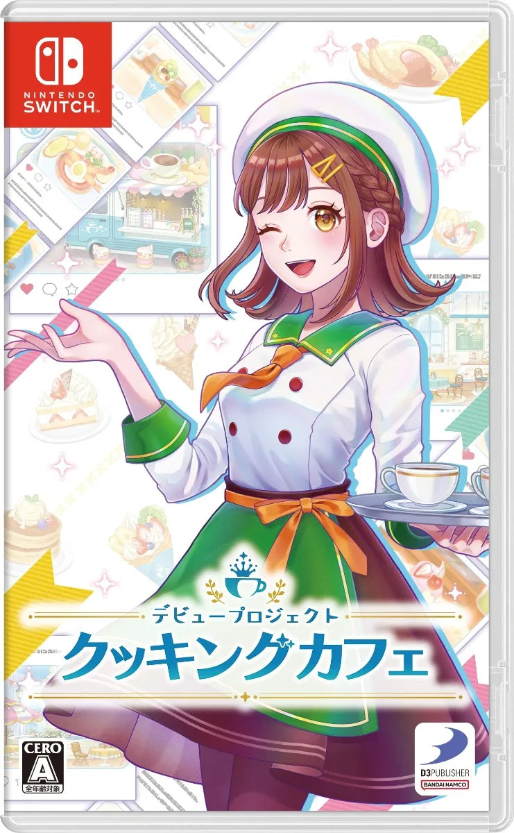 Debut Project Cooking Cafe Nintendo Switch