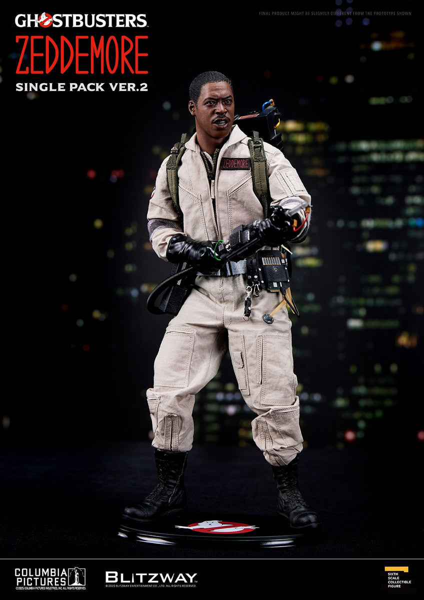 Ghostbusters 1/6 Winston Zeddemore Single Pack Ver 2
