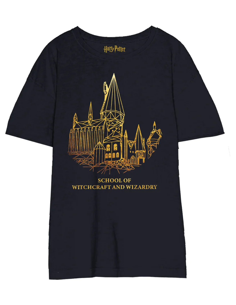 Harry Potter Golden Hogwarts T-shirt