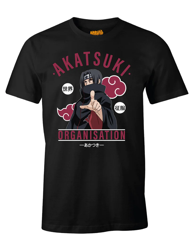 Naruto Akatsuki Organisation T-shirt